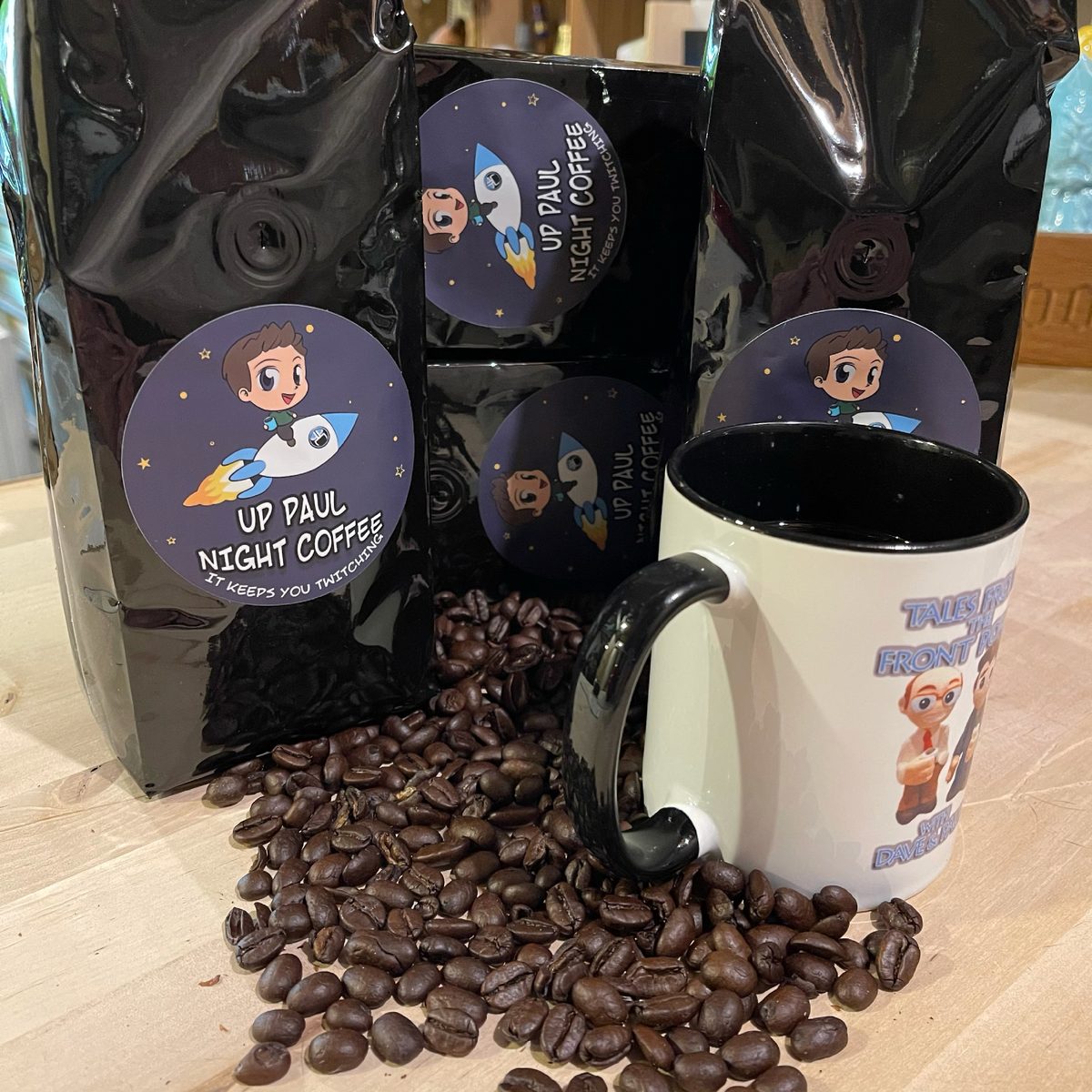 Up Paul Night Coffee 1 lb bag